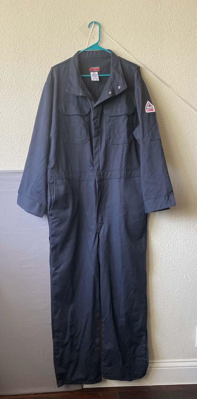 Bulwark Excel FR Flame Resistant Coveralls Size 46-RG